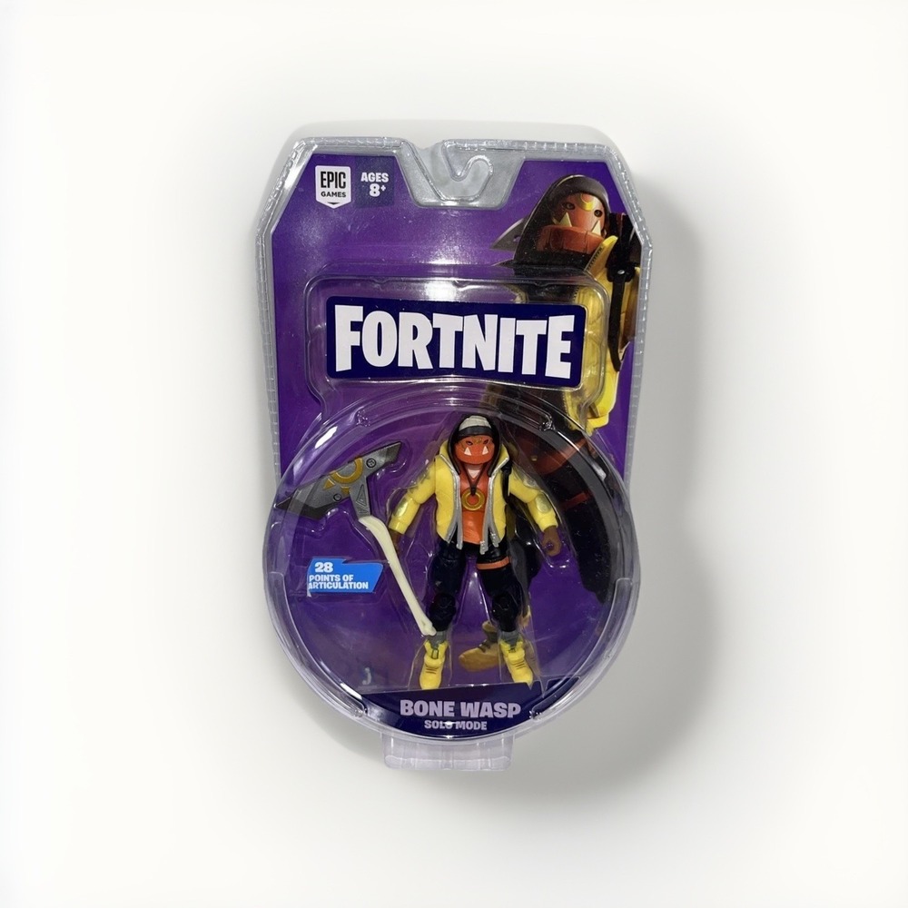 FORTNITE BONE WASP SOLO MODE 4" ACTION FIGURE JAZWARES EPIC GAMES